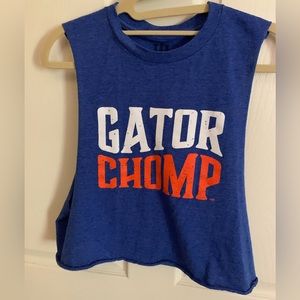 Gator chomp cutoff t shirt
